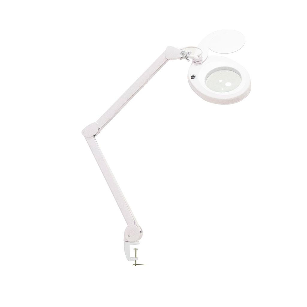 Lámpara LED de luz fría con lupa de 5 aumentos sin pie