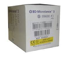 Agujas BD Microlance 20G 1 1/2" 0.9 x 40