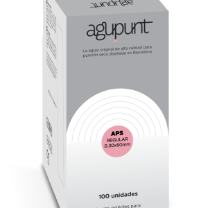 Aguja punción seca AGU-PUNT rosa 0,30x50