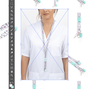 Lanyard charm Cosas de enfermeros - Imagen 3