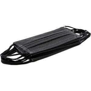 Mascarilla quirúrgica negra tipo IIR caja 50 uds - Imagen 2