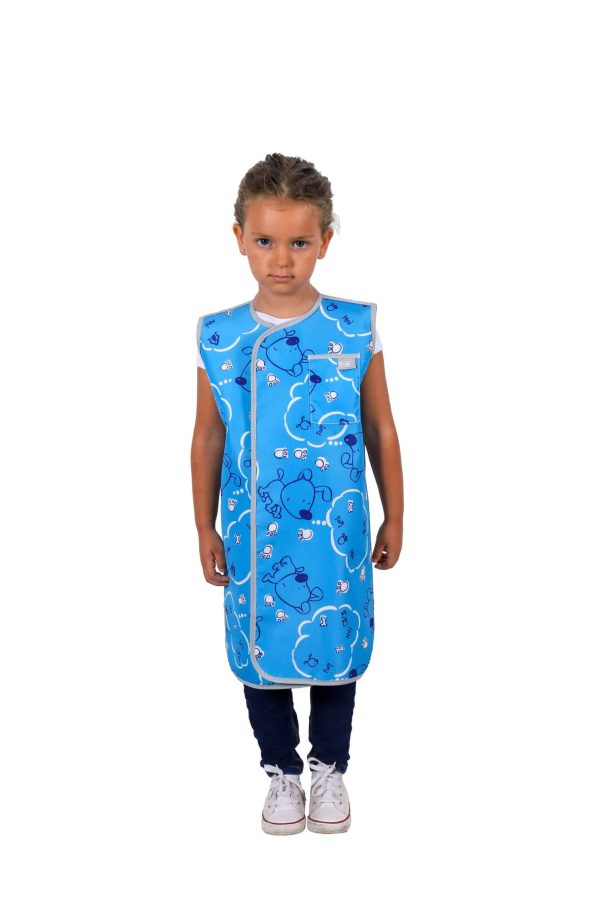 Delantal infantil de protección delantera y trasera 638C