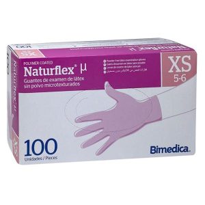 Guantes NATURFLEX látex sin polvo microtexturados