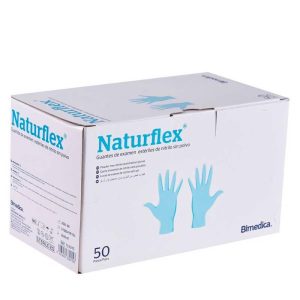 Guantes Naturflex nitrilo estéril sin polvo 50 pares