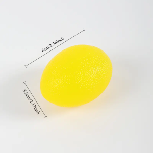 Pelota ovalada para ejercitar manos y dedos - Imagen 2